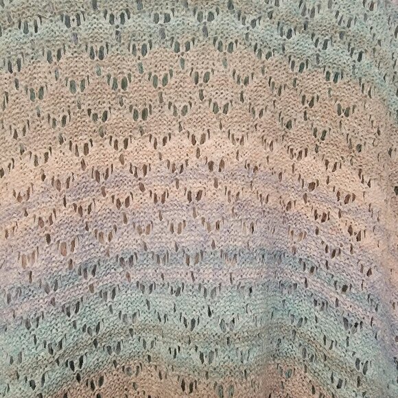 Show Me Your MuMu Sweater Pie In The Sky Rainbow Sorbet Knit S Oversized - Picture 3 of 6